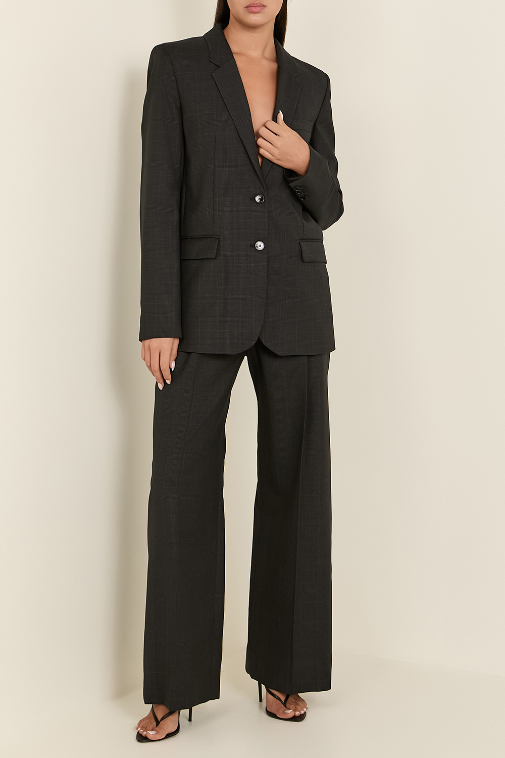 מכנסיים מחוייטים מצמר ISABEL MARANT